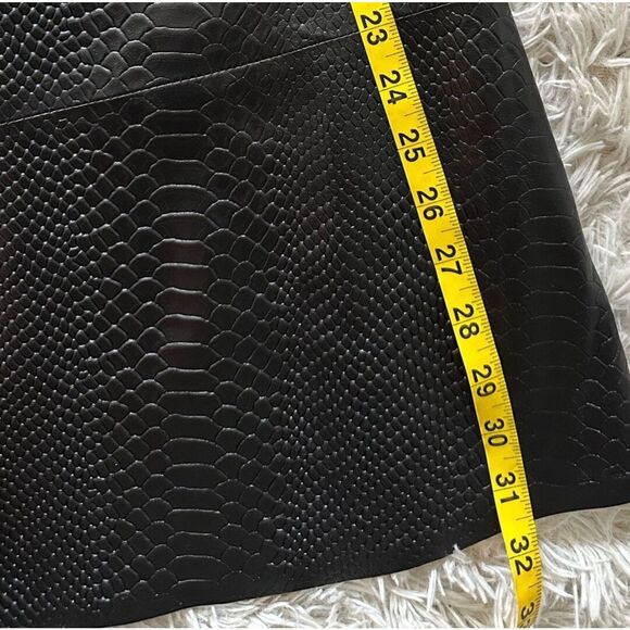 Embossed Python Circle Skirt - Picture 10 of 11